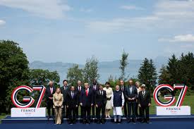 PM Modi emphasizes trust , global partnership ,G7 summit; 