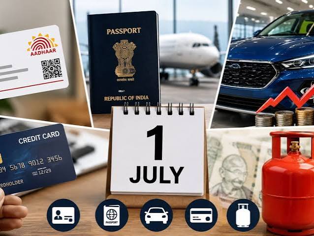 Several rules c, July 1: Commercial gas cylinders ,passports , cars, expensive.