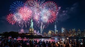 America immersed ,celebrations , 250th Independence Day