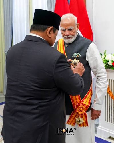 PM Modi,  honored , Indonesia