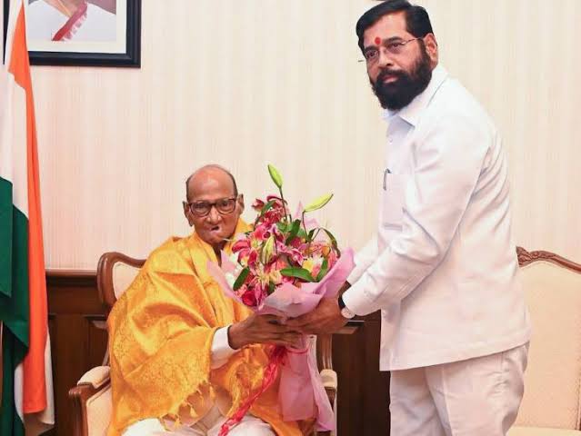 NCP , joining NDA; Sharad Pawar 