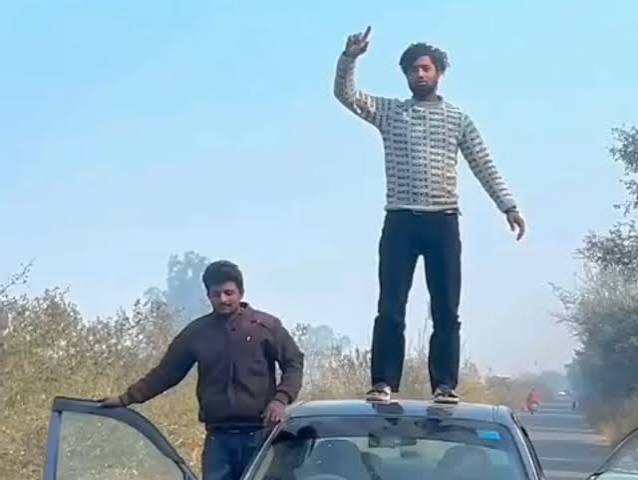 dangerous car stunts , Mayurbhanj Dam ,action demanded.