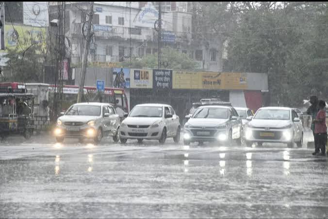 Three monsoon systems ,MP; heavy rain alert