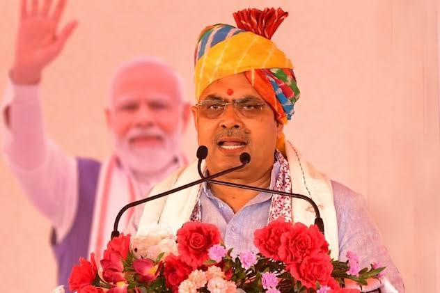 CM Bhajanlal Sharma\