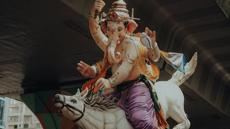 Grand pandals decked up for Ganesh Chaturthi; crowds throng to catch a glimpse of Lalbaugcha Raja.