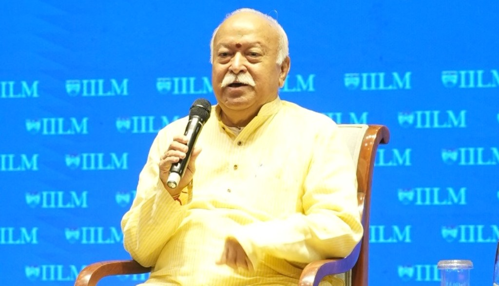   Nation-building through character-building": Mohan Bhagwat