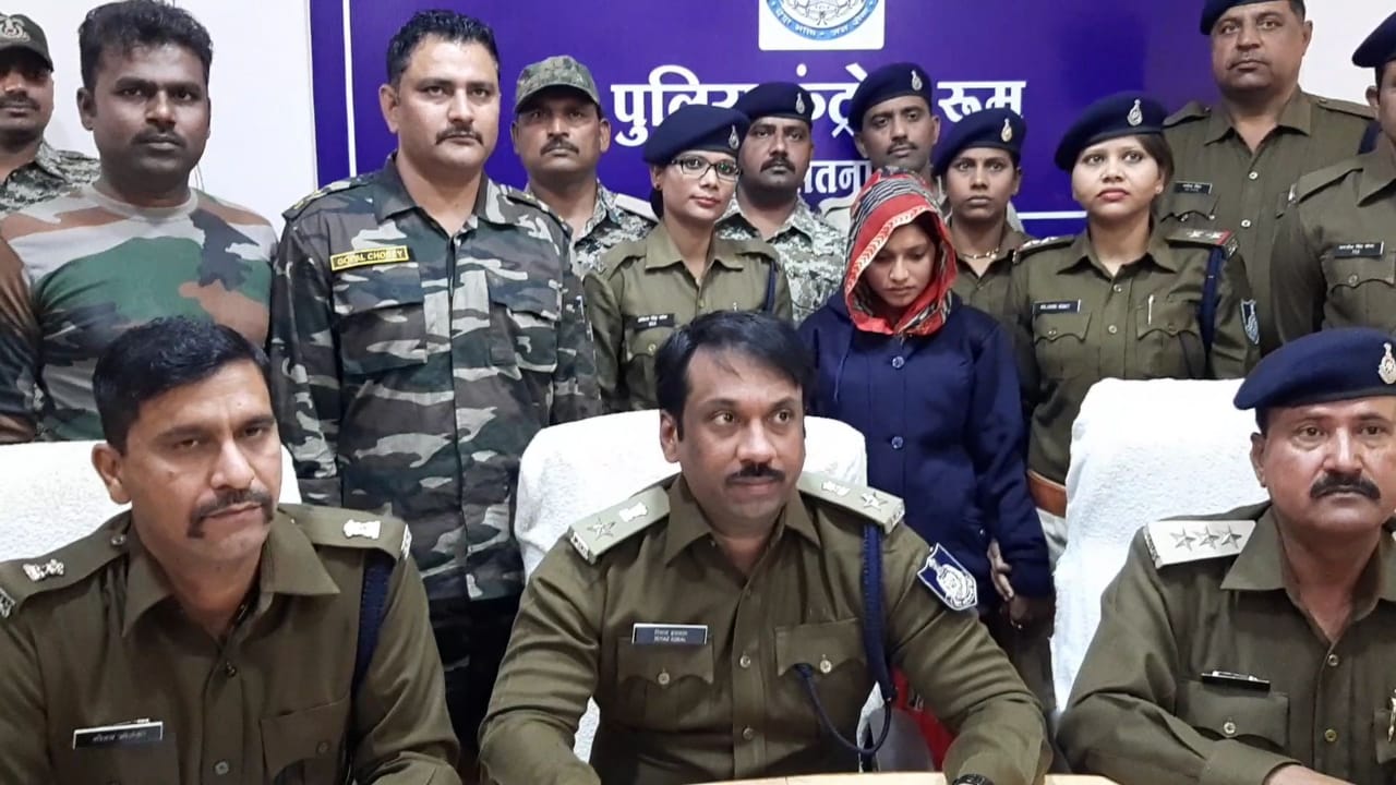 satna, police success, dacoit Sadhana Patel arrested