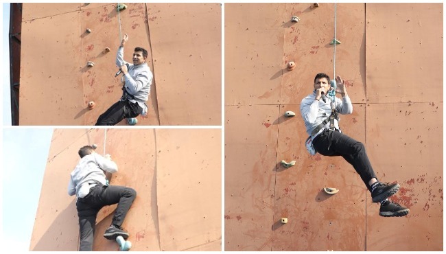 bhopal, Jitu Patwari, fitness challenge, sports ministers 