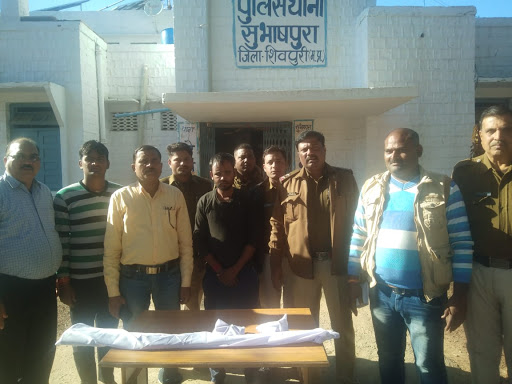 shivpuri,  Dacoit Gurjar ,gang member, Sagar Gurjar arrested