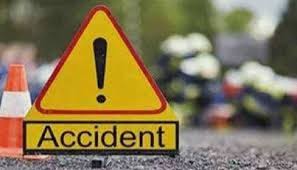 narsihpur, One person killed, another injured,bike collision ,truck