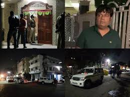 Indore, Police raid ,landlords