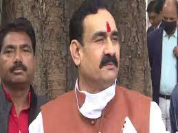 bhopal, Narottam Mishra ,attacked Congress ,lack of oxygen