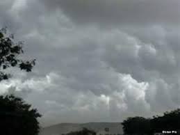 bhopal,Clouds started pouring,effect of western disturbance