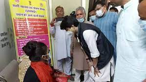 gwalior, Union Minister Scindia, suddenly reached, Sanjeevani Clinic