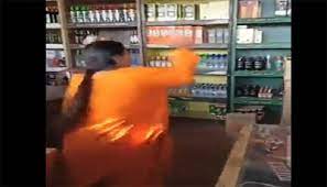 bhopal, Uma Bharti ,entered liquor shop , bottles by stoning