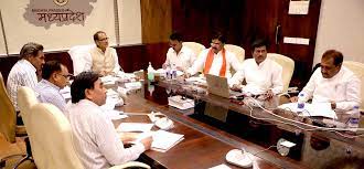 bhopal, Chief Minister, reviewed , implementation , Pachmarhi meeting