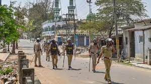 bhopal, Khargone Violence,Curfew not relaxed ,third day