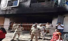 indore, Shocking revelation, CCTV footage , fire incident