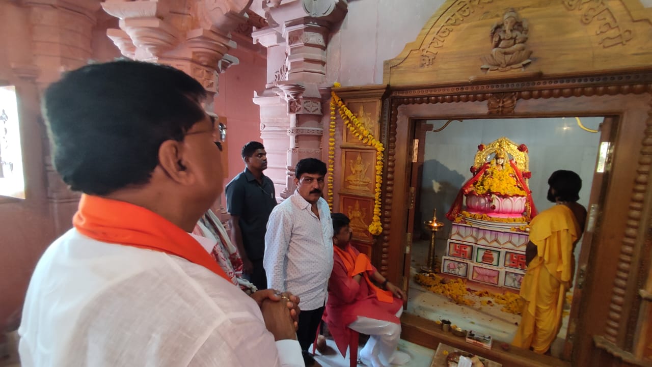 bhopal, Agriculture Minister ,participated, Tripura Sundari Temple