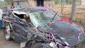 sagar,groom dies , road accident