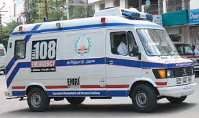 108 एंबुलेंस रात 12 बजे से हुईं बंद