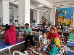 ujjain, Viral fever , sick children